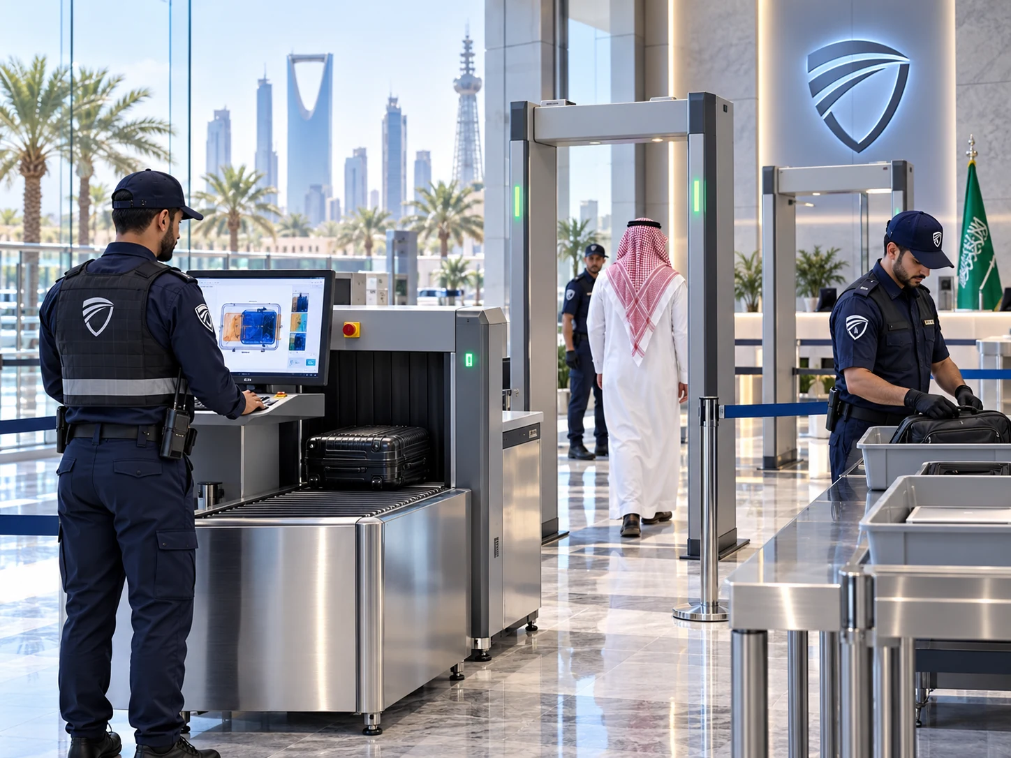 Modern security screening equipment